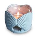 CANDELIERE CONCHIGLIE AZZURRE DIAM.8H6.5