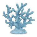 DECORAZIONE CORALLO AZZURRO CM 8X8H17