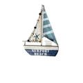 DECORAZIONE BARCA A VELA CM 24X2,5H17