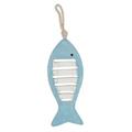 DECORAZIONE PESCE AZZURRO D'APPENDERE CM8X1H22