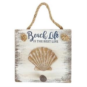 DECORAZIONE D'APPENDERE CONCHIGLIA CM 15X4H15