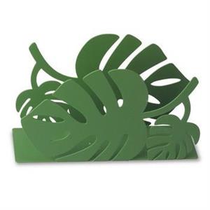PORTA TOVAGLIOLI FOGLIA VERDE CM.15X4,5H10