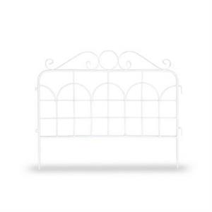 RECINZIONE FERRO BIANCA GARDEN CM.52X1H42,5