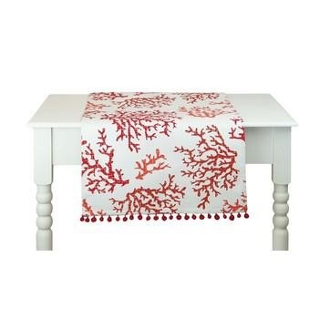TABLE RUNNER CORALLO ROSSO CM 45X145