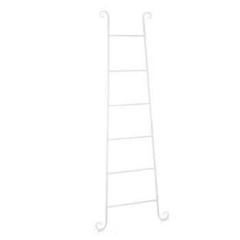 SCALA 6P FERRO BIANCO CM.65X1,5H172