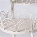Piantana in ferro bianco 51X40H66