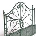 Etagere in metallo verde anticato 61X33H123 