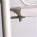 Etagere in metallo bianco anticato 40X25H160