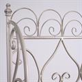 Etagere in metallo bianco anticato 40X25H160