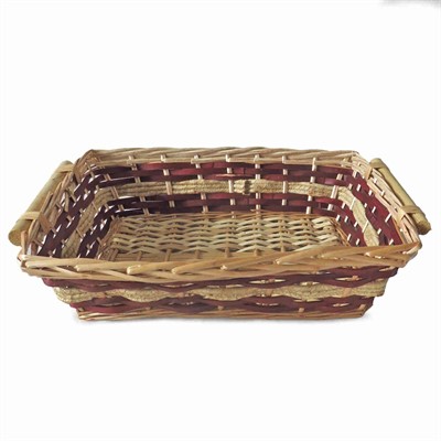 Cesto da confezionamento rettangolare marrone 49/45X34X12