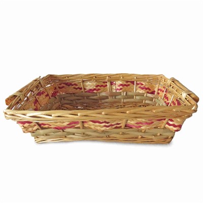 Cesto da confezionamento rettangolare in vimini miele 54/51X38X13 