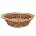 Cesto da confezionamento rotondo arancione e grigio Ø40X12.5 
