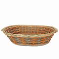 Cesto da confezionamento ovale arancione e grigio 65/61X48X16 