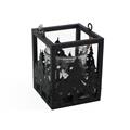 Lanterna in metallo nero 10X10H15 