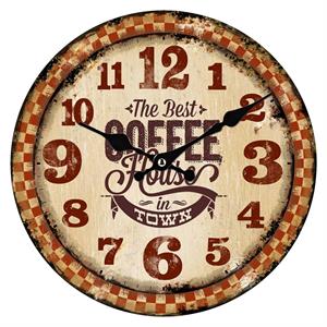 Orologio mdf Coffee House Ø 34cm 