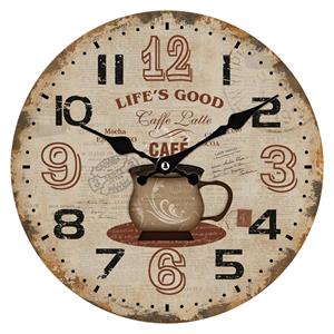 Orologio mdf Good Cafè Ø 34cm