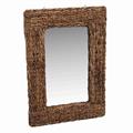 Specchio con cornice in foglie di banano 83X56 cm