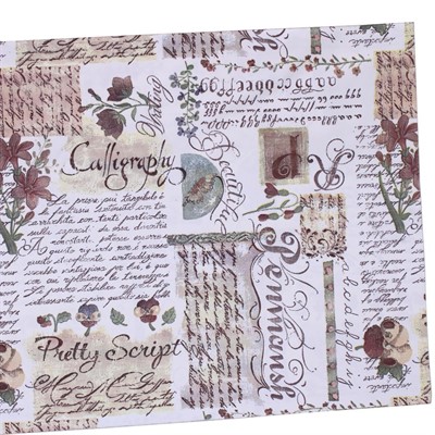 Busta di carta perlata stampa newspaper CM25X40 (50XCF)