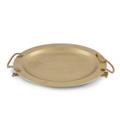VASSOIO OVALE COLOR ORO CM.44X34