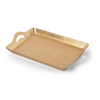 VASSOIO PVC RETT. ORO