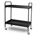 CARRELLO CON RUOTE A 2 PIANI DA MONTARE CM.61X31H70