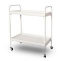 CARRELLO CON RUOTE A 2 PIANI DA MONTARE CM.61X31H70