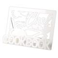 LEGGIO CHEF METALLO BIANCO CM.30X4H22