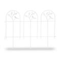 RECINZIONE FERRO BIANCA GARDEN CM.60X2H46