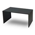 TAVOLINO RETT FERRO NERO CM.80X40H45
