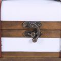 PORTABOTTIGLIE SINGOLO IN LEGNO BIANCO CM 35X13H12 