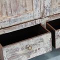 ARMADIO TEAK CREMA ANT.2A. 94X52X181 MADE IN INDIA