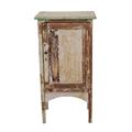 MOBILETTO TEAK MARRONE ANT.1A.38X33H92 MADE IN INDIA