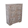 ARMADIO TEAK SBIANCATO 2A.108X46H138 MADE IN INDIA