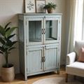 ARMADIO TEAK BIANCO ANT.4A.94X46H122 MADE IN INDIA