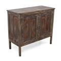 CREDENZA TEAK CREMA ANTICATA 2A.108X48H96 MADE IN INDIA