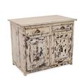 CREDENZA TEAK CREMA ANTICATA 2C.2A. 90X55H74 MADE IN INDIA