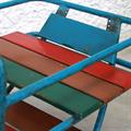 DONDOLO BIMBI METALLO DECORATIVO 103X14H47 MADE IN INDIA