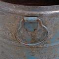 BIDONE METALLO CON COPERCHIO DIA34H49 MADE IN INDIA