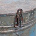 BIDONE METALLO CON COPERCHIO DIA34H49 MADE IN INDIA