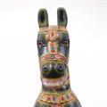 CAVALLO A DONDOLO DECORATIVO MANGO 105X30H76 MADE IN INDIA