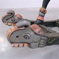 CAVALLO A DONDOLO DECORATIVO MANGO 105X30H76 MADE IN INDIA
