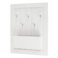 PORTA CHIAVI DA APPENDERE LEGNO BIANCO CM.25.5X4.5H29.5