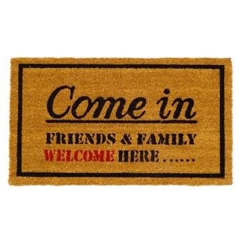 ZERBINI COCCO (6 ASS.) SCRITTE BASE PVC CM.45X75