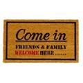 ZERBINI COCCO (6 ASS.) SCRITTE BASE PVC CM.45X75