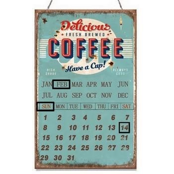 CALENDARIO FERRO DA APPENDERE CM.25X40
