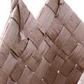 CESTO IN FIBRA DI CELLULOSA NATURALE CON MANICO CM 45X26H31/42 SET 3 PEZZI