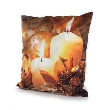 FODERA CUSCINO (CON 3 LUCI) CAND.BIA.CM.40X40