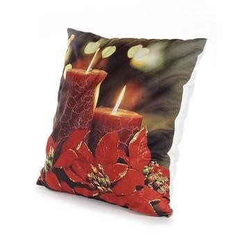 FODERA CUSCINO (CON 3 LUCI) FIO ROSSI CM.40X40