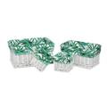 CESTA ARM.VIM/BIA.GREENERY CM.42X29H18/37X23H16/19X15H14