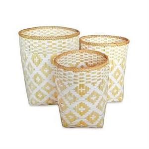CESTO ALTO BAMBOO SET 3 PEZZI D.40H47/35H42/30H37